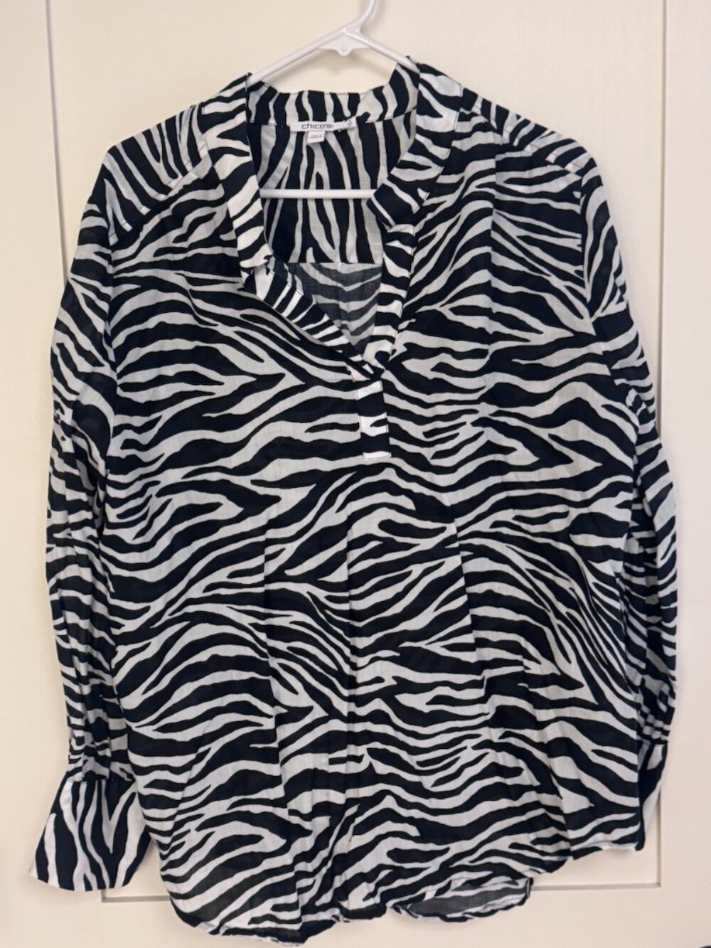 Chico's Zebra Tunic